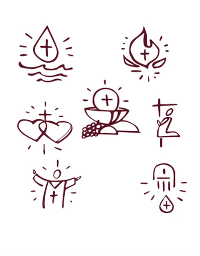 Drawings of the Sacraments